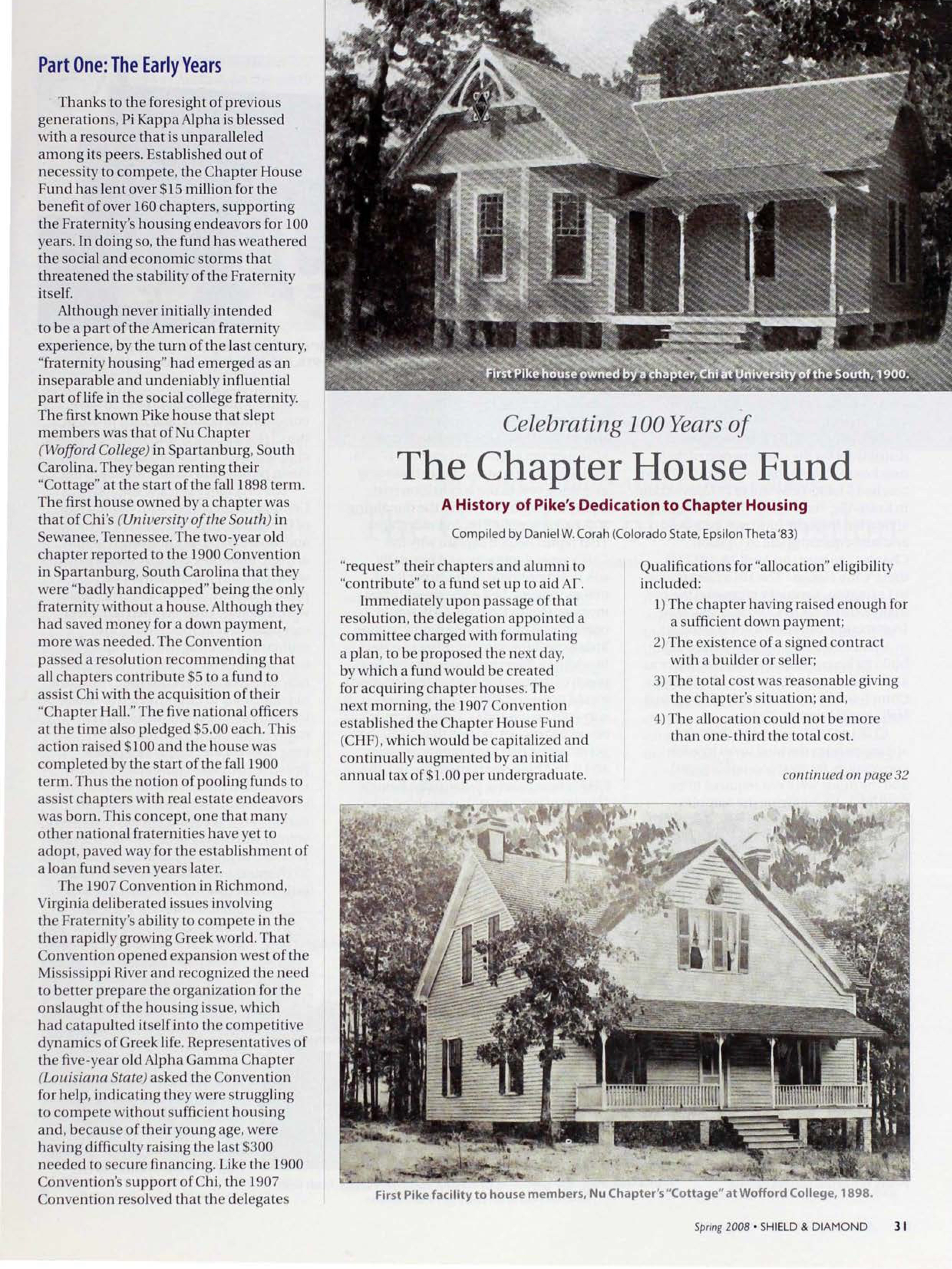 The Chapter House Fund
